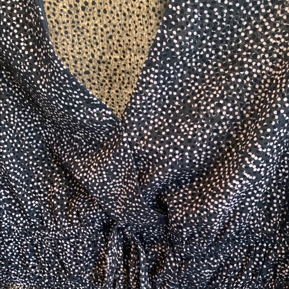 Dynamite Black Sheer Women's Top - Picture 5 of 6